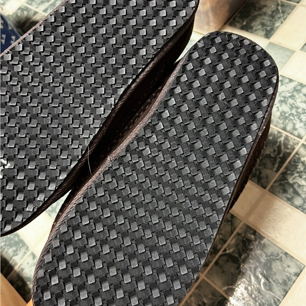 NEW Lucky Brand Men's memory foam slip-on clog Slippers - Picture 3 of 5